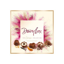 Dairy Box Milk Chocolate Box 160g | Indulge in a Double Delight of Fine Milk Chocolates | Perfect Gift for Sharing or Gifting