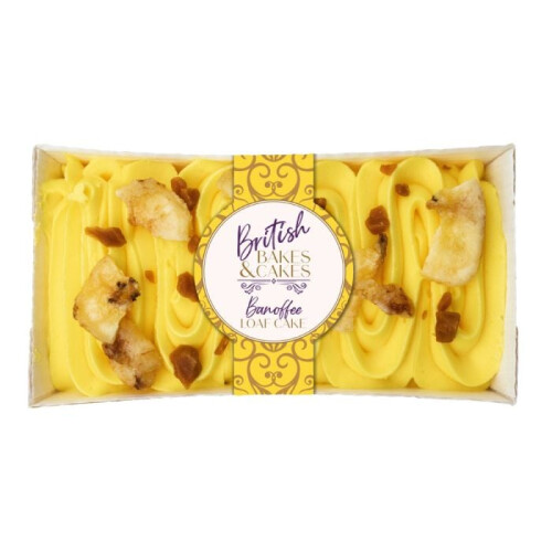 British Bakes & Cakes Banoffee Mini Loaf Cake 90g