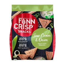 Finn Crisp Sour Cream & Onion Snacks 150g