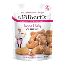 Mr Filberts Chicago-style Sweet & Salty Cashews 40g