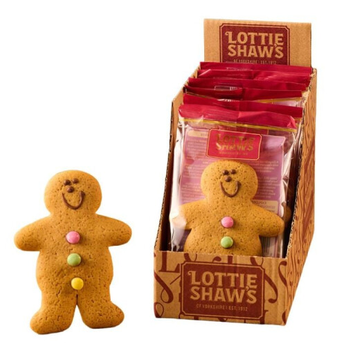Lottie Shaw's Yorkshire Gingerbread Man Biscuit 50g