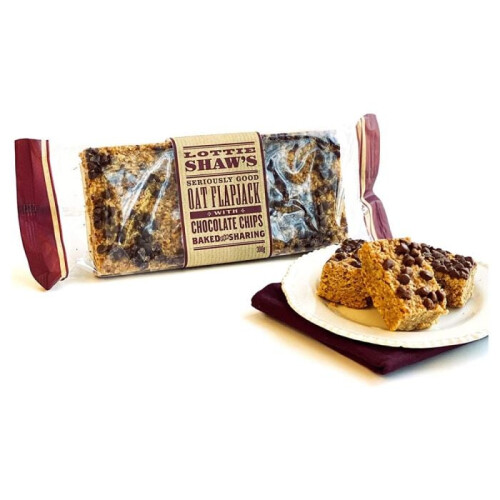 Lottie Shaw's Chocolate Chip Flapjack Sharing Bar 300g