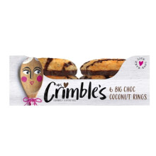 Mrs Crimble's 6 Big Choc Coconut Rings 200g
