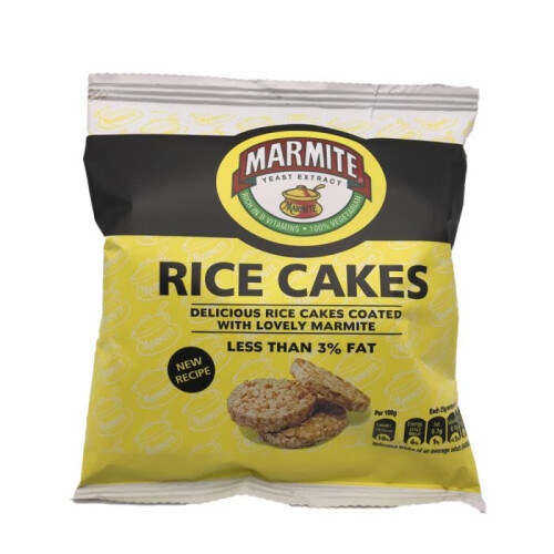 Marmite Rice Cakes 25g Snack Bag