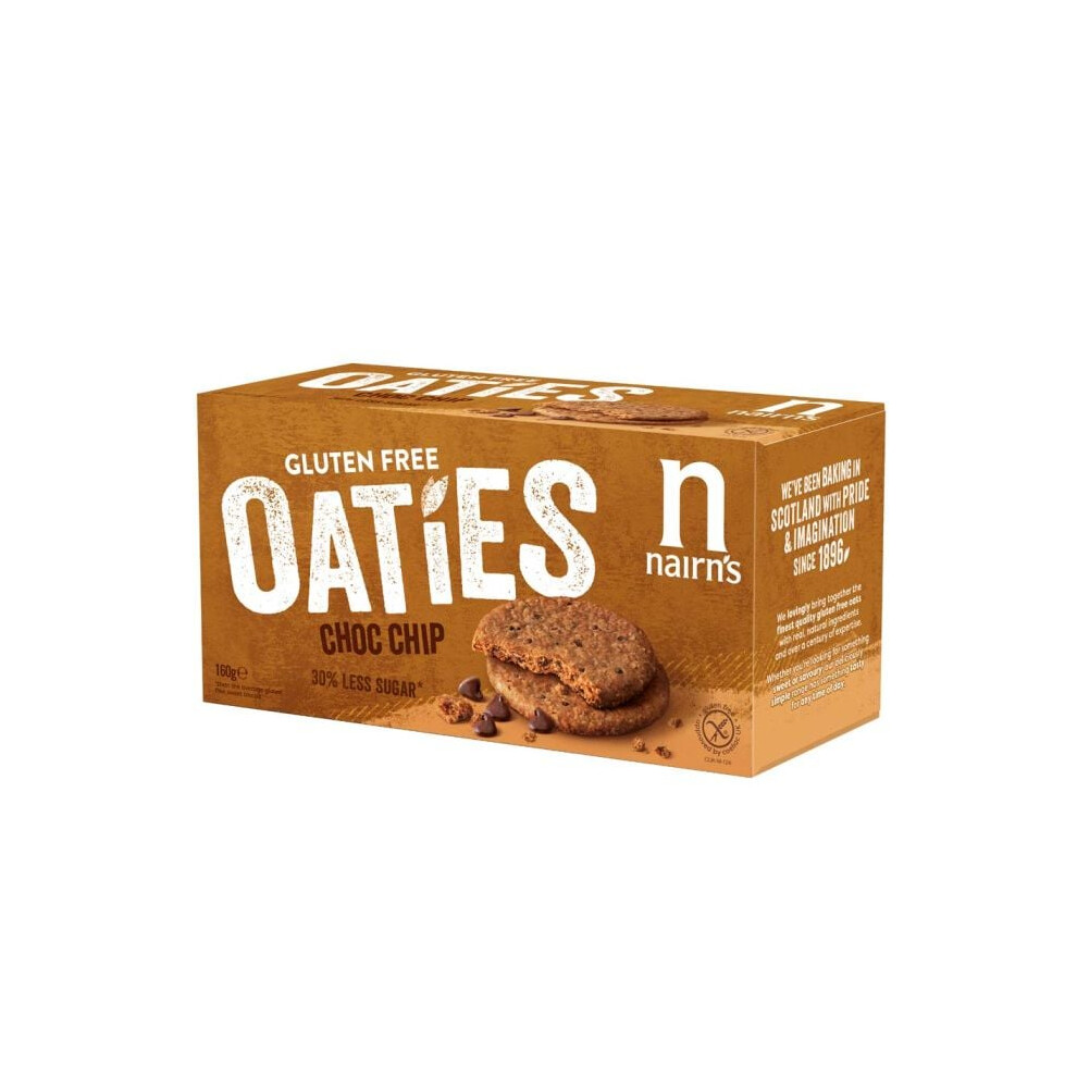 Nairn's Gluten Free Dark Choc Chip Oaties 160G
