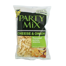 Nisha's Cheese & Onion Party Mix  125g