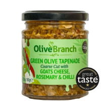 Olive Branch Goat's Cheese, Rosemary & Chilli Tapenade 180g