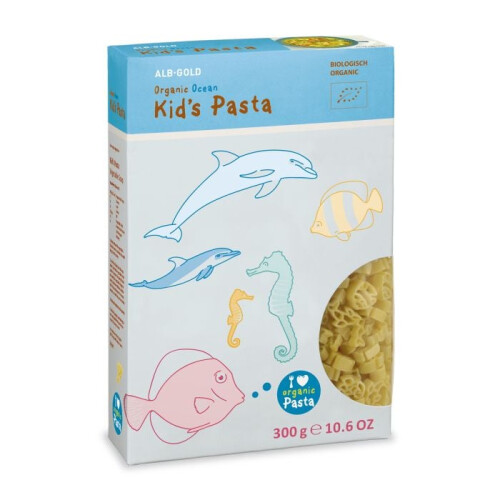 Organic Kid's Pasta Ocean Animals 300g