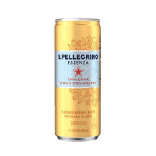 San Pellegrino Essenza Tangerine & Wild Strawberry 4x33cl