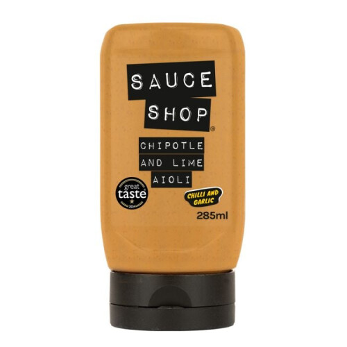 Sauce Shop Chipotle & Lime Aioli 285ml