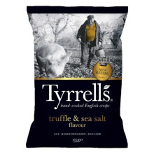 Tyrrells Truffle & Sea Salt Crisps 135g