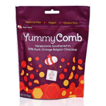 Yummycomb 70% Dark Orange Chocolate Pouch 100g
