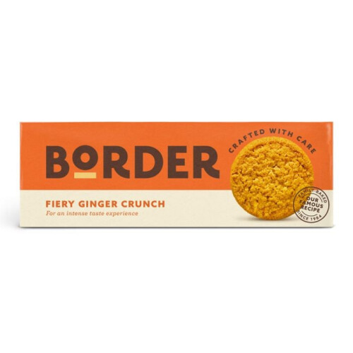 Border Border Biscuits Fiery Ginger Crunch 135g