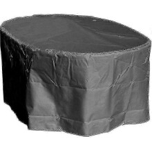 Protective Cover for Oval Table L180 X H 110 X H 70 Cm Color Anthracite Edition a