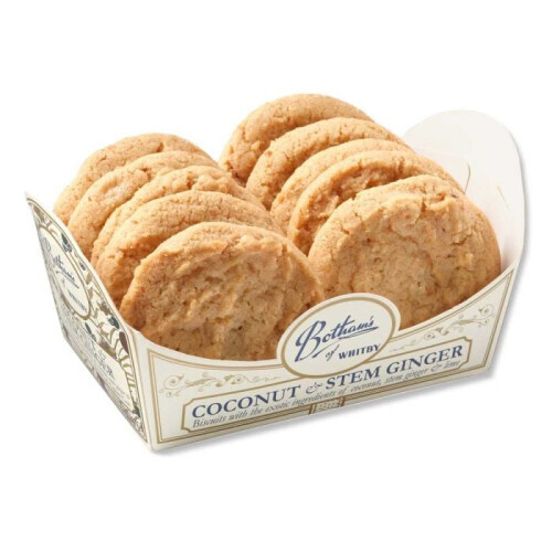 Botham's of Whitby Coconut & Stem Ginger Biscuits 200g