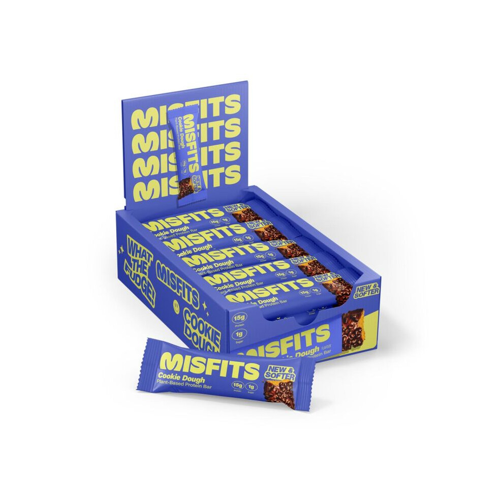 Misfits Plant-Based Cookie Dough Protein Bar 50G