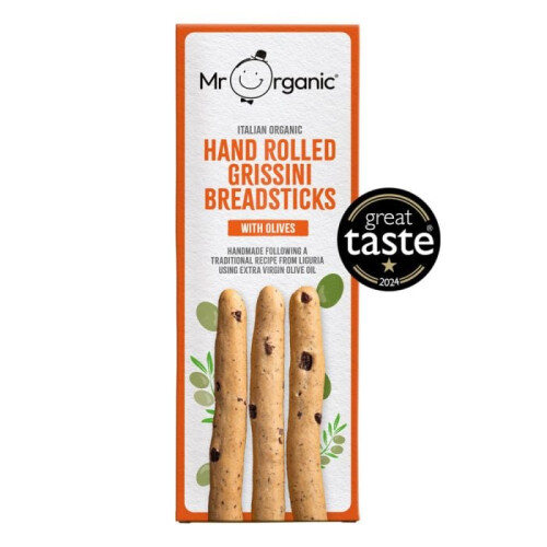 Mr Organic Breadstick with Olives 130g
