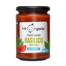Mr Organic Smooth Basilico Pasta Sauce 350g