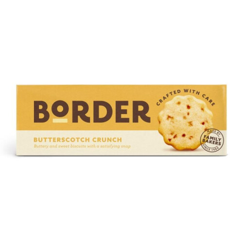 Border Border Biscuits Butterscotch Crunch 135g