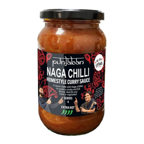 Punjaban Naga Chilli Curry Sauce 350g