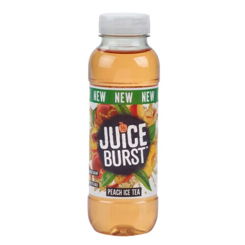 Juice Burst Peach Iced Tea 500ml