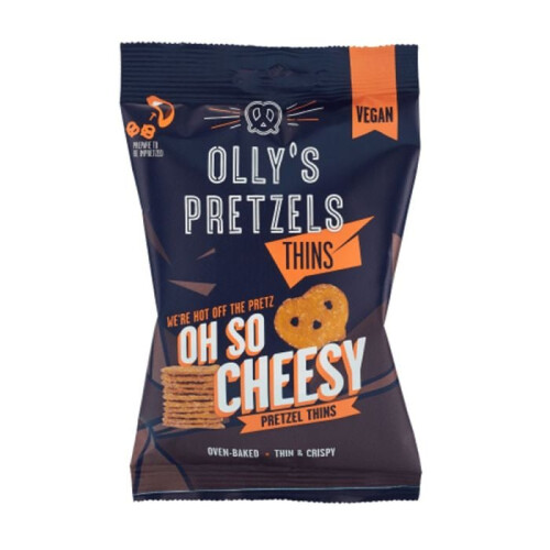 Olly's Vegan Cheese Pretzel Thins 35g