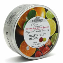 Simpkins Sugar Free & Gluten Free Mixed Fruit Drops 150g