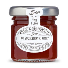 Tiptree Hot Gooseberry Chutney Minature 38g