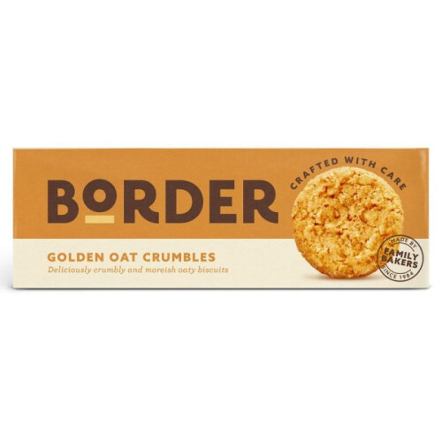 Border Border Biscuits Golden Oat Crumbles 135g