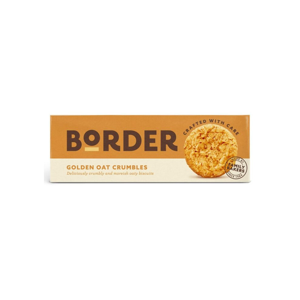 Border Biscuits Oat Crumbles 135G Golden