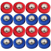 24pcs Mini Shuffleboard Tabletop Rollers Balls Shuffleboard Curling Replacement Accessories