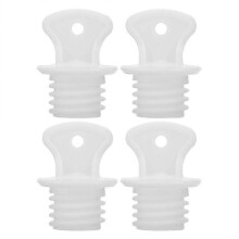 4pcs Replacement Hot Water Bottles Stopper Universal Hot Water Bags Sealing Cap Leakage Prevention Rubber Hot Water Bag Lid Topper