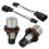 1Pair 8000K White LED Angel Eye Marker Halo Light Bulbs Lamps for-BMW E39 E53 E60 E63 E64 E66 E87 5 1