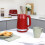 Hamilton Beach Hamilton Beach, Electric Kettle, Ella, 1.7L, Matte Red, HBK3045MR 2