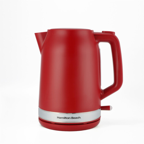 Hamilton Beach Hamilton Beach, Electric Kettle, Ella, 1.7L, Matte Red, HBK3045MR
