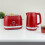 Hamilton Beach Hamilton Beach, Electric Kettle, Ella, 1.7L, Matte Red, HBK3045MR 3