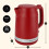 Hamilton Beach Hamilton Beach, Electric Kettle, Ella, 1.7L, Matte Red, HBK3045MR 4