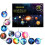 24 Grid Planet Blind Box 24 Days Countdown Magic Surprise Box Decoration Christmas Gift 9