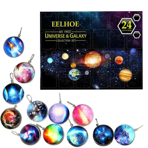 24 Grid Planet Blind Box 24 Days Countdown Magic Surprise Box Decoration Christmas Gift 1