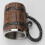3xViking Style Wood Beer Mug 7