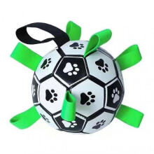 Dog Toys Soccer Ball Dog Outdoor Training Soccer Pet Bite Chew Balls for Dog Aggressive Chewer