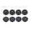 8 Pcs Solar Lights Replacement Top Solar Lantern Parts Led Solar Panel Lantern Lid Lights for Outdo 1