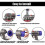 Rear Engine Cover + Filter + Pre-Filter Set Replacement for V7 V8 Vacuum Cleaner Vacuum Cleaner Acce 19