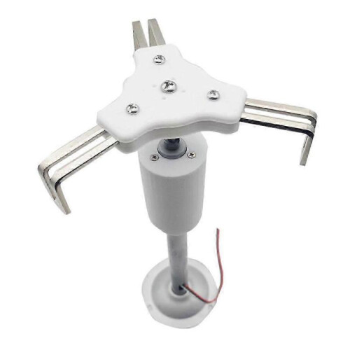 Vertical Three-Blade Wind Generator Model Three-Phase Permanent Magnet Brushless Generator Low-Speed Windmill Tools DIY 1
