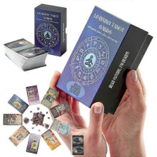 Witchy Cauldron Beginner Tarot Deck Tarot Cards for Beginners Party Playing Card Game Creative Gifts