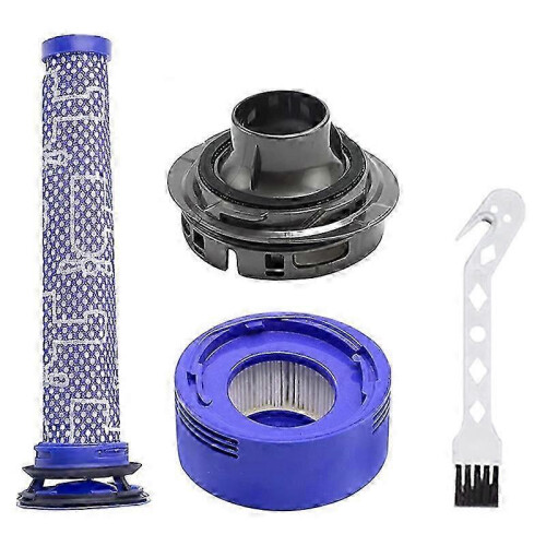 Rear Engine Cover + Filter + Pre-Filter Set Replacement for V7 V8 Vacuum Cleaner Vacuum Cleaner Acce
