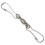 12 Pack Double Clip Swivel Hooks for Wind Spinners, Hanging 6