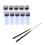 (As show, One size) 15 Pcs Billiard Ferrules Billiard Tips Billiard Cue Tips Billiard Cue Ferrules 3
