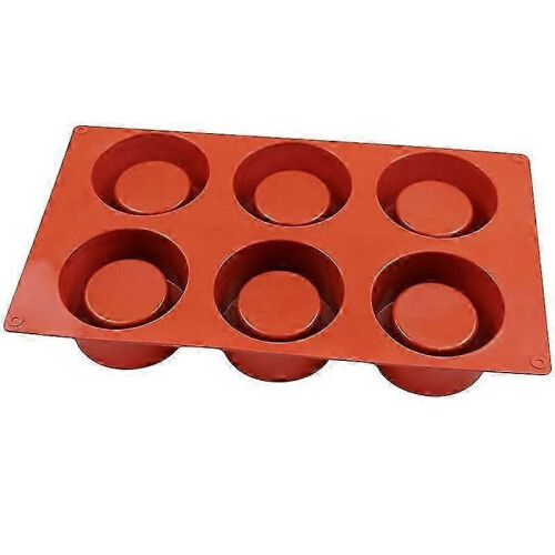 6 Cups Muffin Cake Cup Mold Baking Mold 1