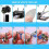 1 Set Double-sided Blank Earrings Sublimation Printing Earrings Various Shapes 9